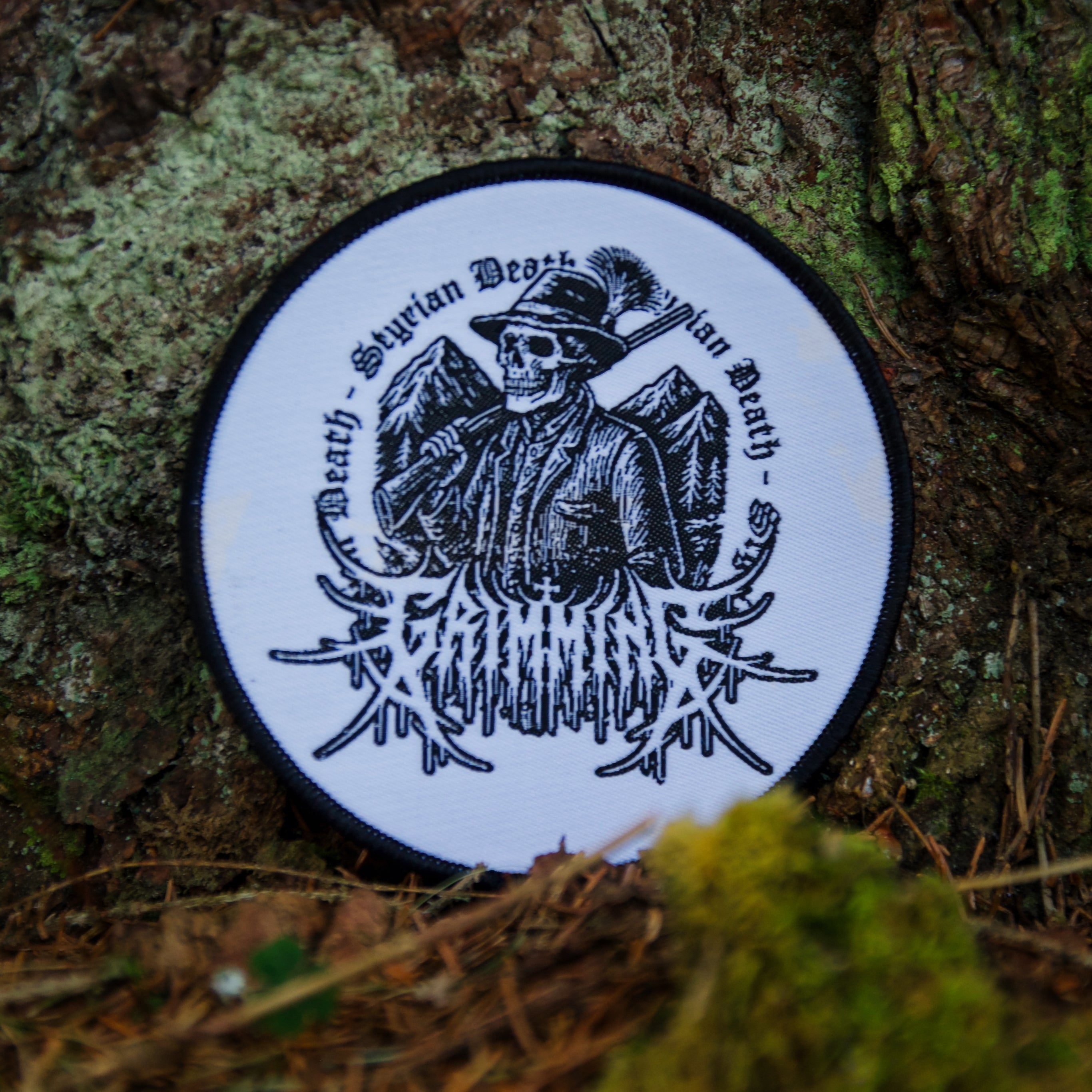 Patch Styrian Death White